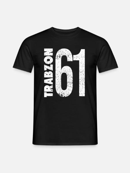 Trabzon 61 turkey turkiye trabzonlu türk memleket - Men's T-Shirt - black