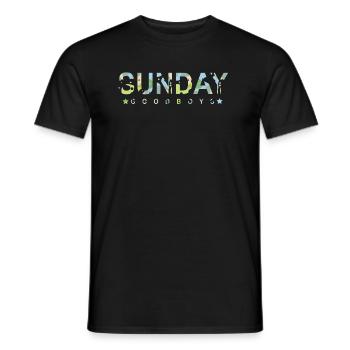 Sonntag Gute Jungs - Männer T-Shirt - Schwarz - Vorne - AI Model Male 178 light (178cm)