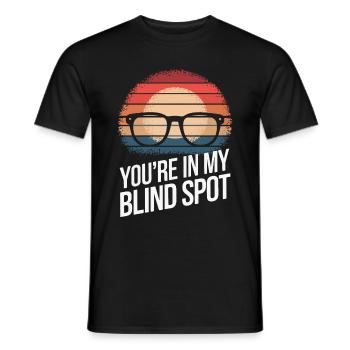 Blinde Blindheit Sehbehinderte Menschen - Männer T-Shirt - Schwarz - Vorne - AI Model Male 178 light (178cm)