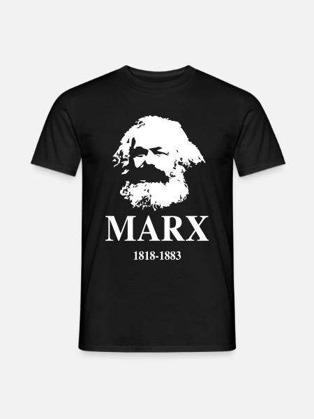 Karl Marx 200e anniversaire - T-shirt homme - noir