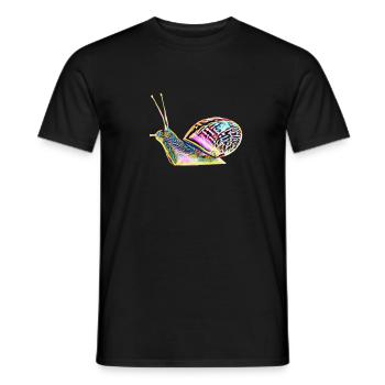 limace - T-shirt homme - noir - Devant - AI Model Male 178 light (178cm)