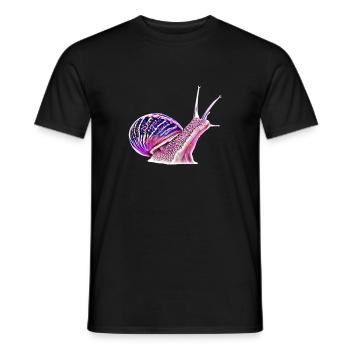 limace - T-shirt homme - noir - Devant - AI Model Male 178 light (178cm)