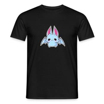 chauve souris - T-shirt homme - noir - Devant - AI Model Male 178 light (178cm)