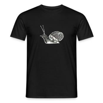 slug - Men's T-Shirt - black - Front - AI Model Male 178 light (178cm)