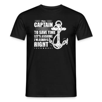 Schlepper Schleppboot Tug Life - T-shirt homme - noir - Devant - AI Model Male 178 light (178cm)