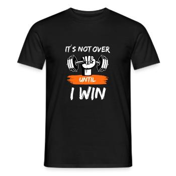 Kraftsport Gym Antrieb Herausforderung Ehrgeiz - Männer T-Shirt - Schwarz - Vorne - AI Model Male 178 light (178cm)