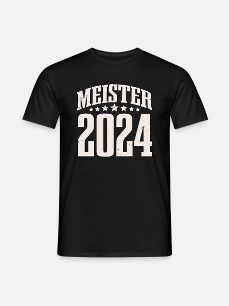 Meister 2024 - Männer T-Shirt - Schwarz