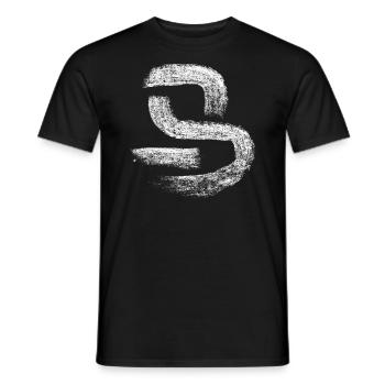 Pferd (Ma) Chinesisch - Männer T-Shirt - Schwarz - Vorne - AI Model Male 178 light (178cm)