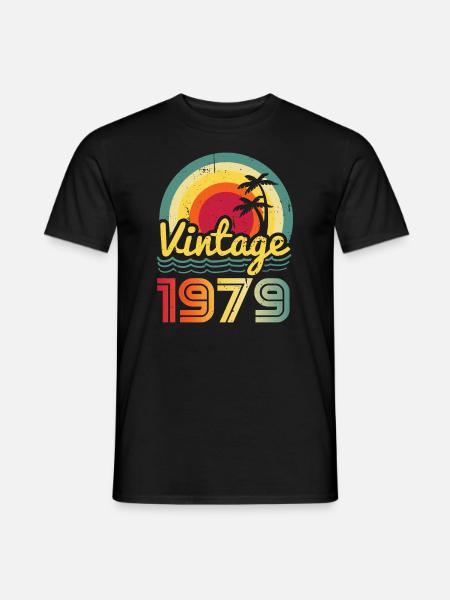 Millésime 1979 - T-shirt homme - noir