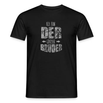 Große Bruder - Männer T-Shirt - Schwarz - Vorne - AI Model Male 178 light (178cm)