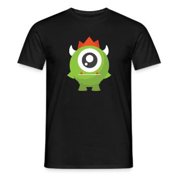 Ork - Men's T-Shirt - black - Front - AI Model Male 178 light (178cm)