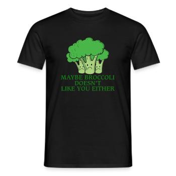 vegetables - Men's T-Shirt - black - Front - AI Model Male 178 light (178cm)