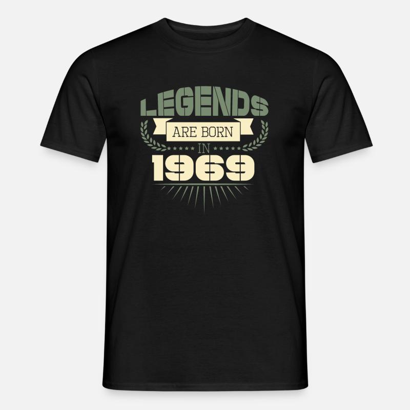 1969 - Männer T-Shirt - Schwarz