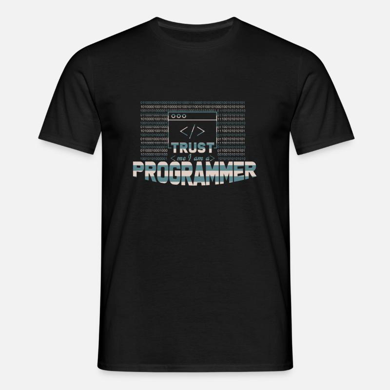 Programmer - Men's T-Shirt - black