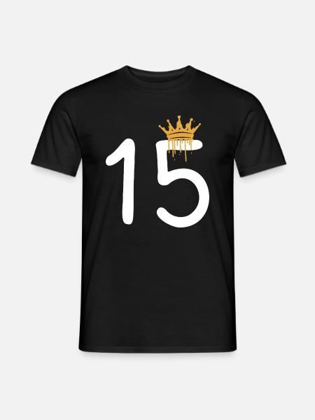 15 - Men's T-Shirt - black