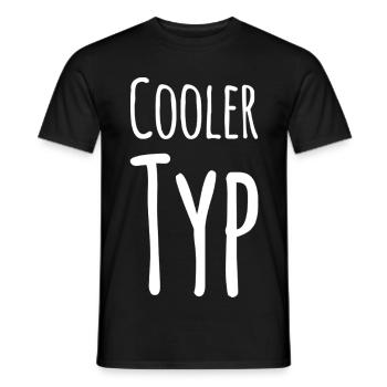 So sieht ein cooler Typ aus - Männer T-Shirt - Schwarz - Vorne - AI Model Male 178 light (178cm)