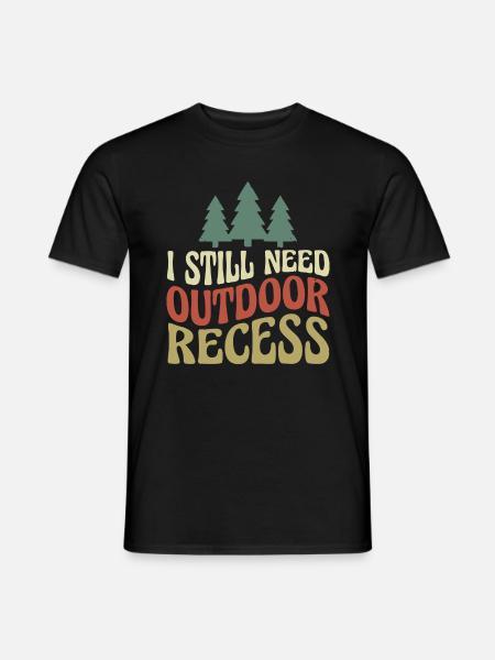 I have Rando Humour hiking - Men's T-Shirt - black