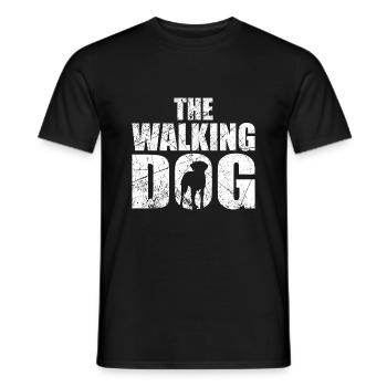 The Walking Dog - Männer T-Shirt - Schwarz - Vorne - AI Model Male 178 light (178cm)