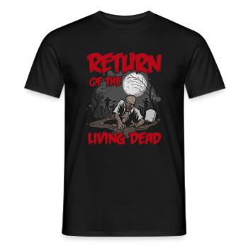 Zombies Kommen zurück Halloween Monster - Männer T-Shirt - Schwarz - Vorne - AI Model Male 178 light (178cm)
