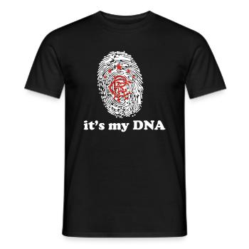 les rangers est mon ADN - T-shirt homme - noir - Devant - AI Model Male 178 light (178cm)