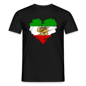 Persia - Men's T-Shirt - black - Front - AI Model Male 178 light (178cm)
