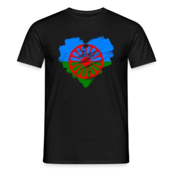 Rom - T-shirt homme - noir - Devant - AI Model Male 178 light (178cm)