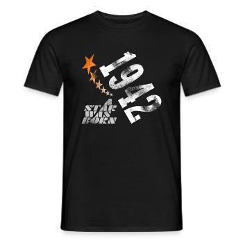 1942 - T-shirt homme - noir - Devant - AI Model Male 178 light (178cm)