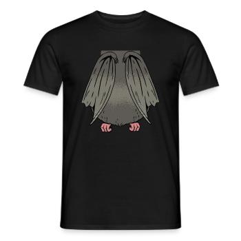 Halloween Bat Costume - Men's T-Shirt - black - Front - AI Model Male 178 light (178cm)