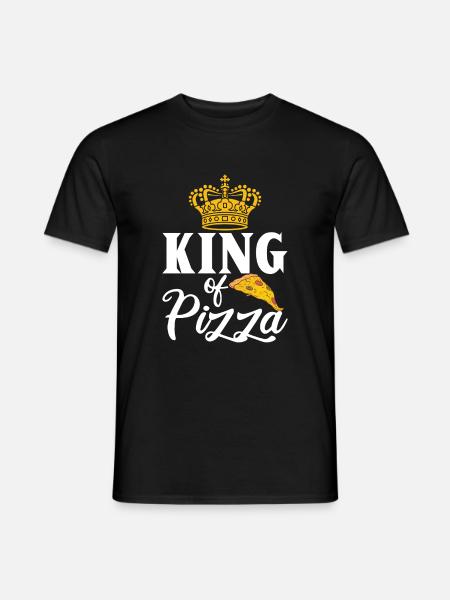 Snack Pizzalove Pizza Lover Gift - Men's T-Shirt - black