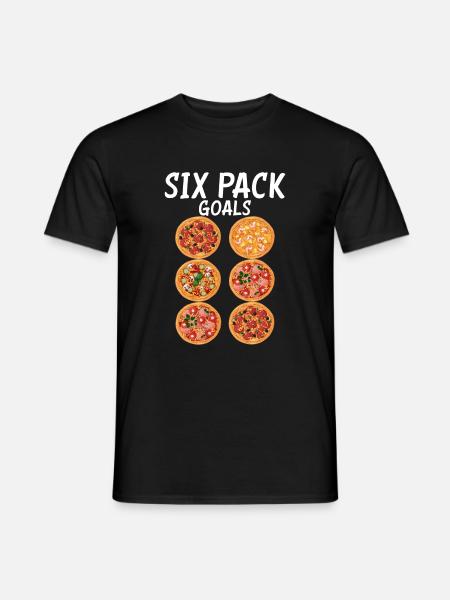 Snack Pizzalove Pizza Lover Gift - Men's T-Shirt - black