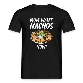Nacho Lover Nacho Geschenk Mexikanisches Essen - Männer T-Shirt - Schwarz - Vorne - AI Model Male 178 light (178cm)