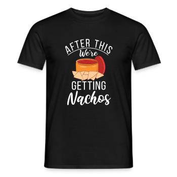 Nacho Lover Nacho Geschenk Mexikanisches Essen - Männer T-Shirt - Schwarz - Vorne - AI Model Male 178 light (178cm)
