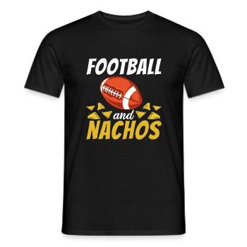 Nacho Lover Nacho Gift Mexican Food - Men's T-Shirt - black - Front - AI Model Male 178 light (178cm)