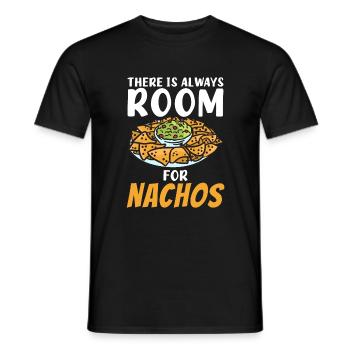 Nacho Lover Nacho Gift Mexican Food - Men's T-Shirt - black - Front - AI Model Male 178 light (178cm)