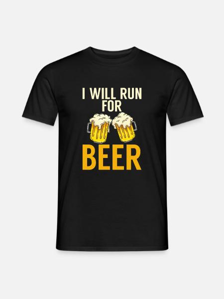 Beer Drinker Beer Gifts - Men's T-Shirt - black