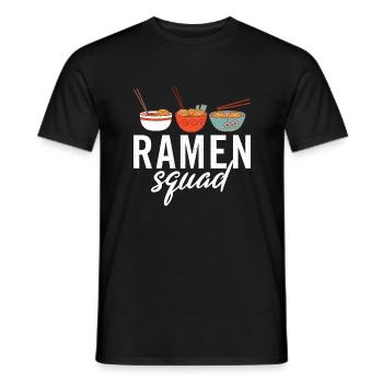 Ramen Lover - Men's T-Shirt - black - Front - AI Model Male 178 light (178cm)