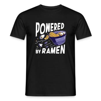 Ramen Lover - Men's T-Shirt - black - Front - AI Model Male 178 light (178cm)