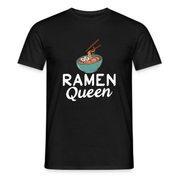 Ramen Lover - Men's T-Shirt - black - Front - AI Model Male 178 light (178cm)