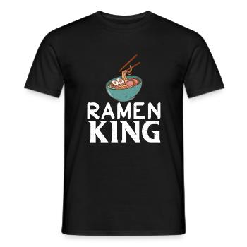 Ramen Liebhaber - Männer T-Shirt - Schwarz - Vorne - AI Model Male 178 light (178cm)
