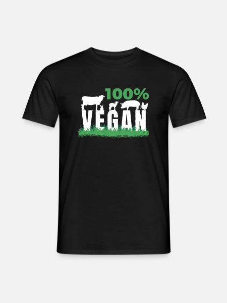 Veggie Lover Vegan Gift - Men's T-Shirt - black