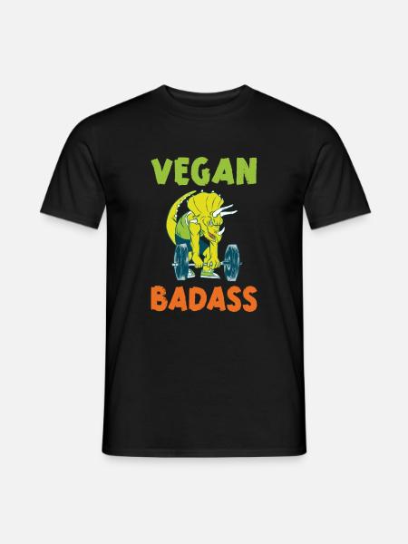 Veggie Lover Vegan Gift - Men's T-Shirt - black
