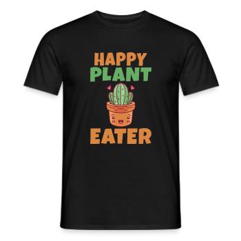 Veggie Lover Vegan Gift - Men's T-Shirt - black - Front - AI Model Male 178 light (178cm)