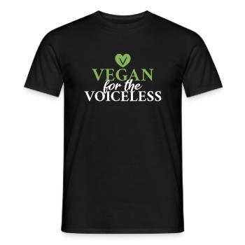 Veggie Lover Vegan Gift - Men's T-Shirt - black - Front - AI Model Male 178 light (178cm)