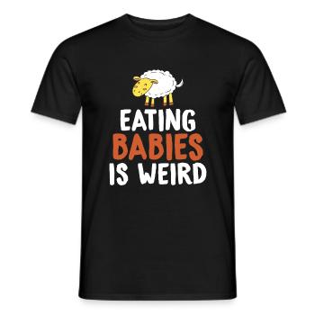 Veggie Lover Vegan Gift - Men's T-Shirt - black - Front - AI Model Male 178 light (178cm)