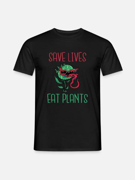 Veggie Lover Vegan Gift - Men's T-Shirt - black