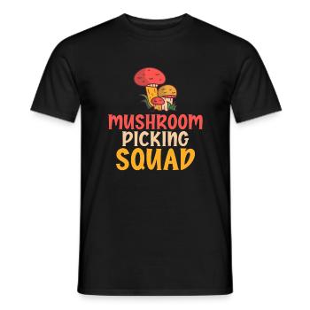 Fungi Hunter Mushroom Hunter Cadeaux - T-shirt homme - noir - Devant - AI Model Male 178 light (178cm)
