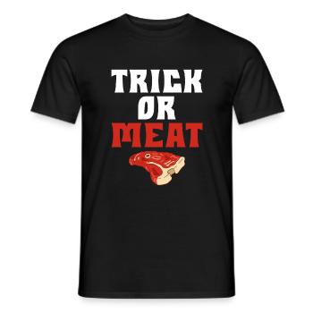 BBQ Grill Boeuf Viande Amoureux Cadeaux - T-shirt homme - noir - Devant - AI Model Male 178 light (178cm)