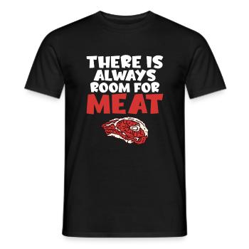 BBQ Grill Rindfleisch Liebhaber Geschenke - Männer T-Shirt - Schwarz - Vorne - AI Model Male 178 light (178cm)