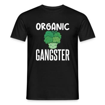 Vegetable Lover Vegetarian Gifts - Men's T-Shirt - black - Front - AI Model Male 178 light (178cm)