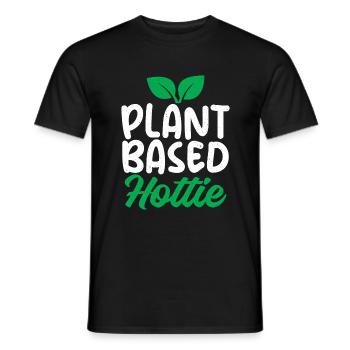 Vegetable Lover Vegetarian Gifts - Men's T-Shirt - black - Front - AI Model Male 178 light (178cm)